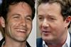 Kirk Cameron and Piers Morgan