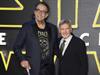 Chewbacca/Peter Mayhew with Harrison Ford for scale