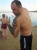 Keith respecting THE DEAD SEA