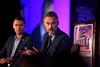 Charlie Kirk (l.), Jordan Peterson (r.)